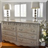 F23. Drexel Heritage 9-drawer dresser. 